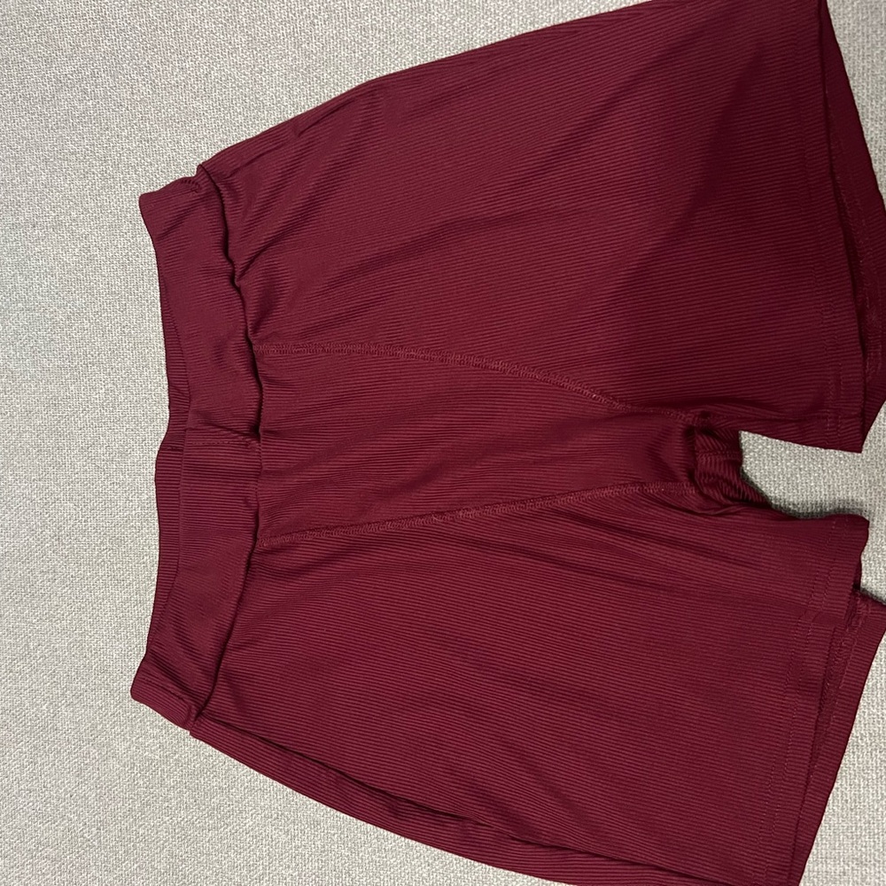 Women's Burgundy Shorts